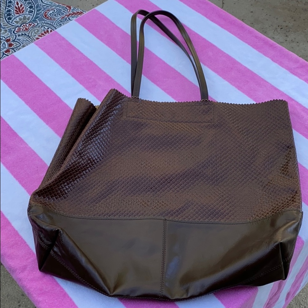 Banana republic leather bag
